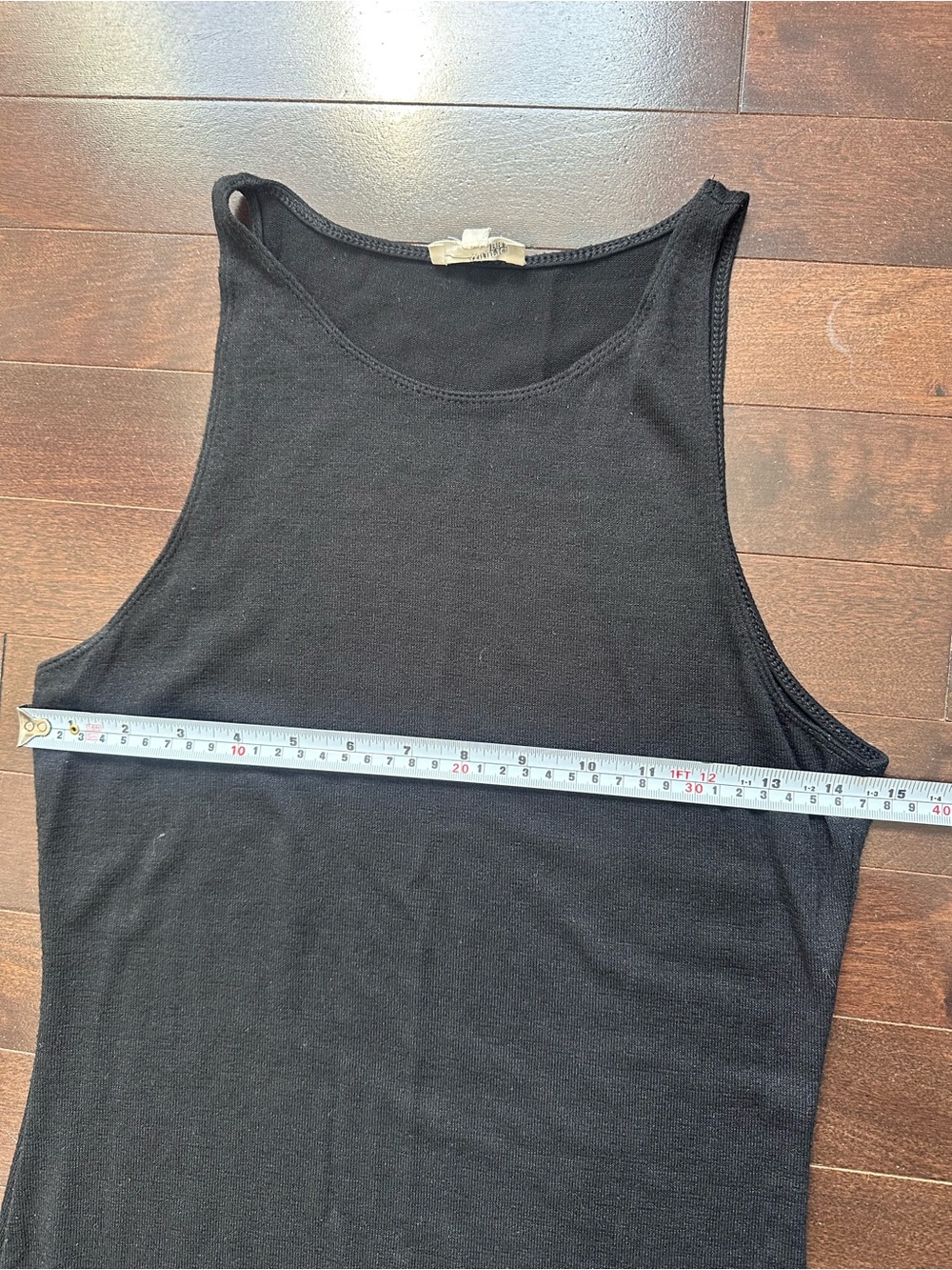 Aritzia Wilfred Free Black Sleeveless Midi Dress Sz Medium - Picture 3 of 6
